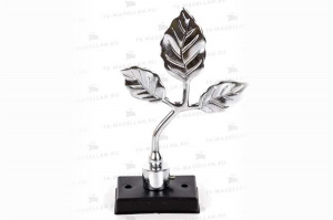 Наконечник ЛИСТОК Серебро глянц