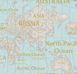 Обои WORLD MAPS Вернисаж 168436-17