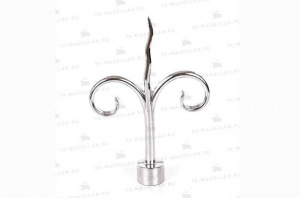 Наконечник ЛИЛИЯ Серебро глянц