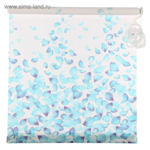 лепестки голубой