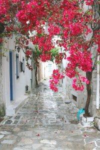 улочка в греции