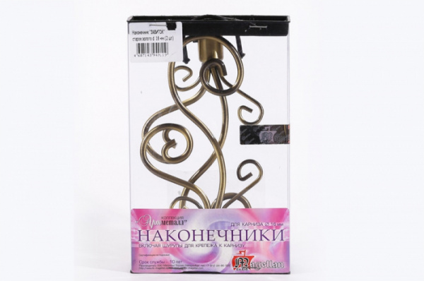 Наконечник ЗАВИТОК СТ. Золото-2